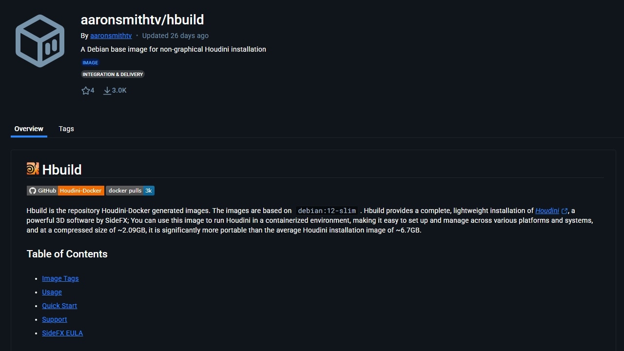 Houdini-Docker